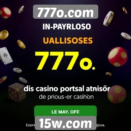 Promoções e bônus disponíveis no 777o.com